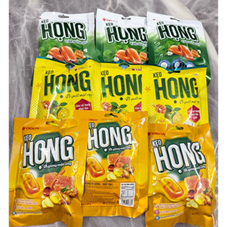  Compo 5 10 Gói Kẹo Họng Vị Quất   Gừng Mật Ong   Vị Bạc Hà Thảo Mộc ORION 84G 