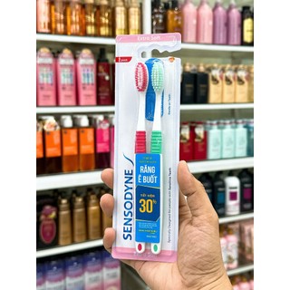 Bộ 2 Bàn Chải Đánh Răng Sensodyne Sensitive Extra Soft Sensitive Extra Soft Mẫu Mới