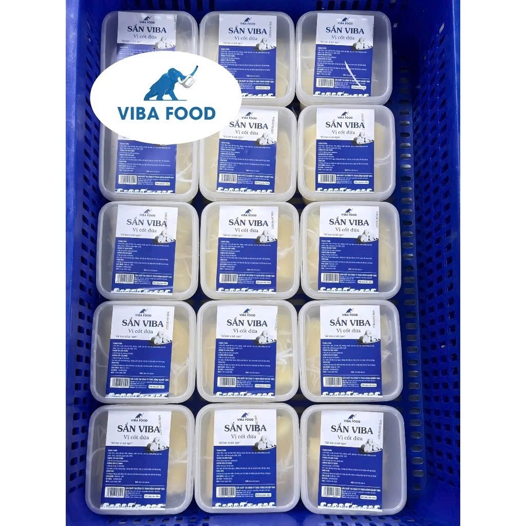 Sắn hấp vị cốt dừa Viba Food (400gr/hộp) [HN giao hỏa tốc] - Ảnh 6