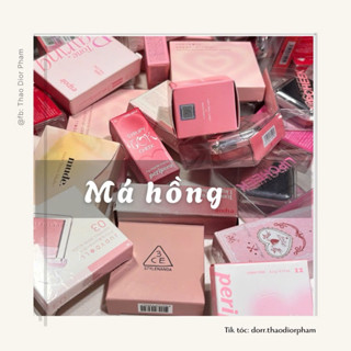  Thanh lý new auth - Má hồng phấn kem CLIO 3 chị em judydoll romand hoa biết các kiểu 
