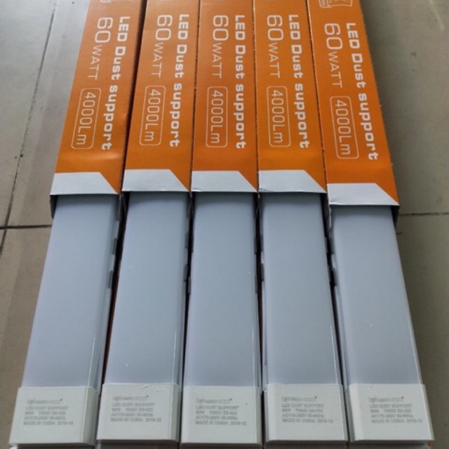 Combo 3 - 5 đèn led bán nguyệt 1m2 60W chính hãng ESNCO ánh sáng trắng 7000K, BH 2 năm