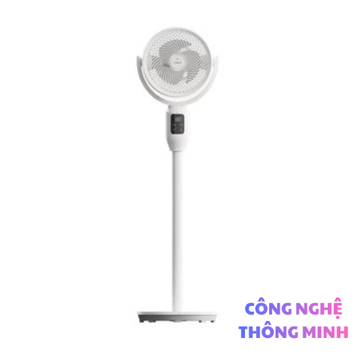Quạt thông minh điều khiển giọng nói AI AQUA AQF-ED1823T(W) – Tích hợp tinh dầu, 8 cấp gió