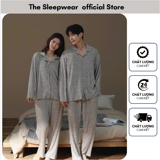 Bộ ngủ pijama Mùa thu đông ấm áp và giữ nhiệt -BĐ04- Bộ đồ mặc nhà cao cấp cho nam và nữ