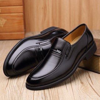 Giày tây nam da bò cao cấp - đế cao su mềm mại êm ái , lịch sự và sang trọng ( da bò nguyên tấm )