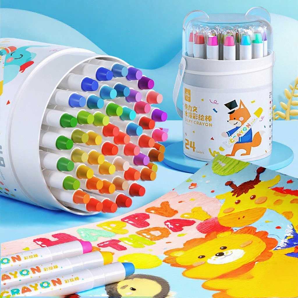 Màu sáp lụa SILKY CRAYON LK1138 - Shop Mai Store