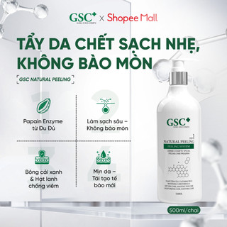  Tẩy Da Chết Sinh Học GSC Natural Peeling – Peeling Da Làm Sạch Nhẹ Nhàng Không Bào Mòn 