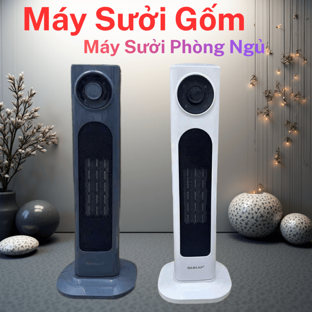 Máy sưởi gốm , máy sưởi gốm SHRAP , quạt sưởi ấm mùa đông không khô da tiết kiệm điện