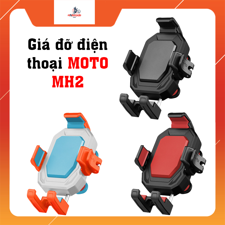 Kẹp điện thoại MOTO MH2 chống rung chính hãng