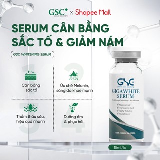  Serum Trắng Da Mờ Nám Thâm Mụn Hàn Quốc GSC Giga White 15ml - Serum Làm Trắng Da Mờ Thâm Mụn Giảm Nám 