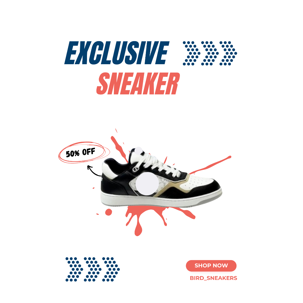 Giày Thể Thao B 027 Nam Nữ – Kiểu Dáng Classic Sang Trọng, Da Bền Đẹp, Đế Cao Su Chống Trượt