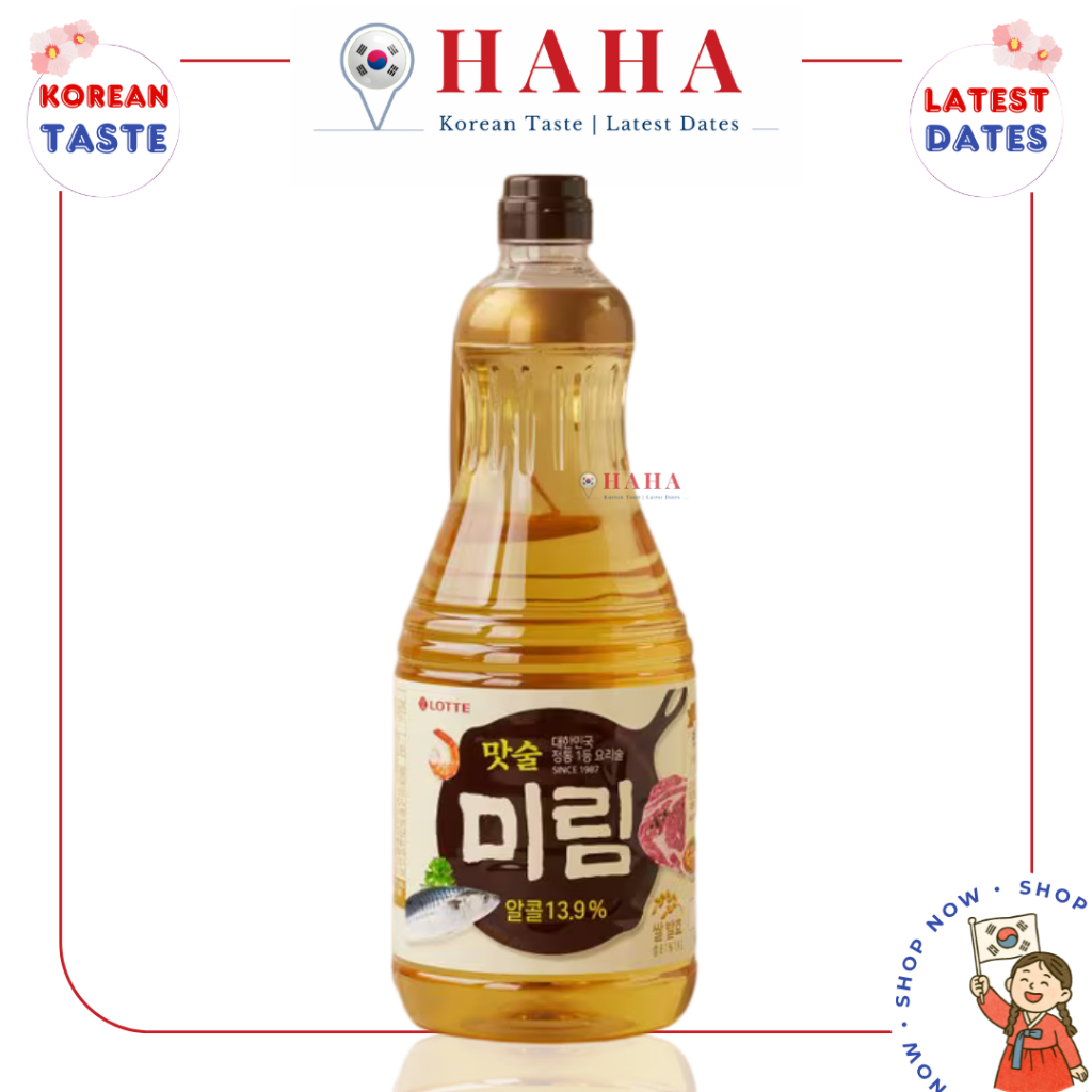 Rượu Nấu Ăn Mirim Hàn Quốc [Lotte] 롯데 미림 1.8L | sieuthiHAHA