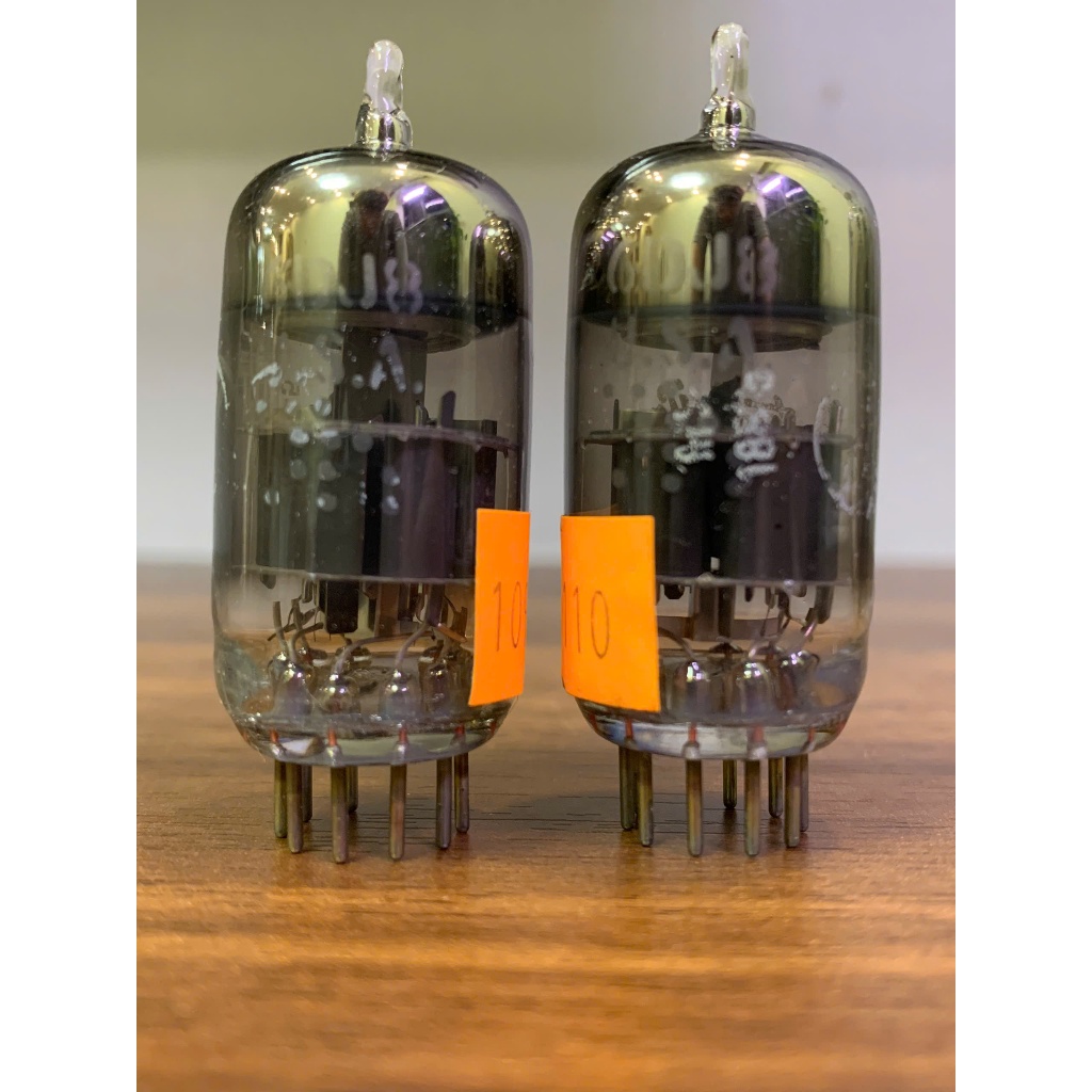 Cặp bóng đèn điện tử E88CC/6922/ECC88/6DJ8 GE - made in USA - Test mạnh cân cặp (2 bóng)