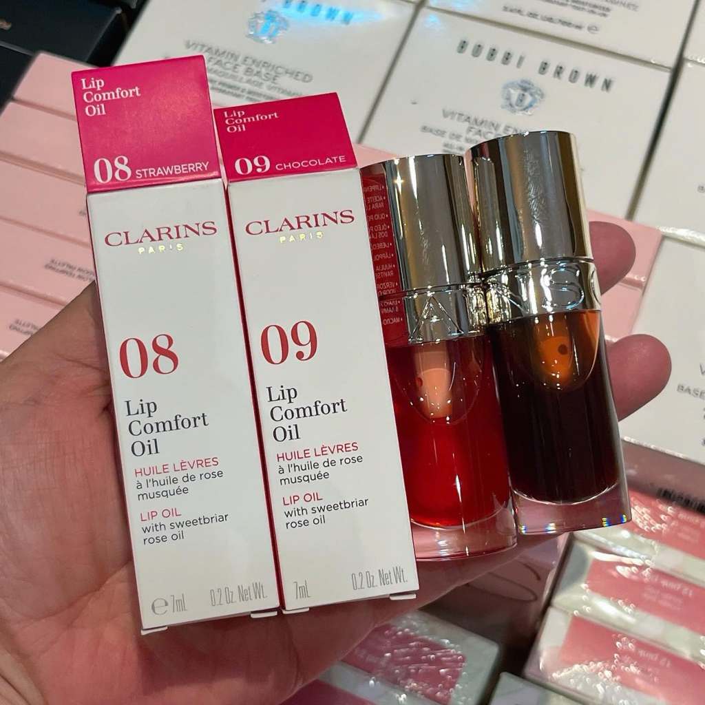 [CHÍNH HÃNG 100%] SON DƯỠNG CLARINS LIP COMFORT OIL #08, #09