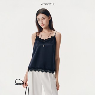  Áo hai dây lụa phối ren Mono Talk - T20052TK 