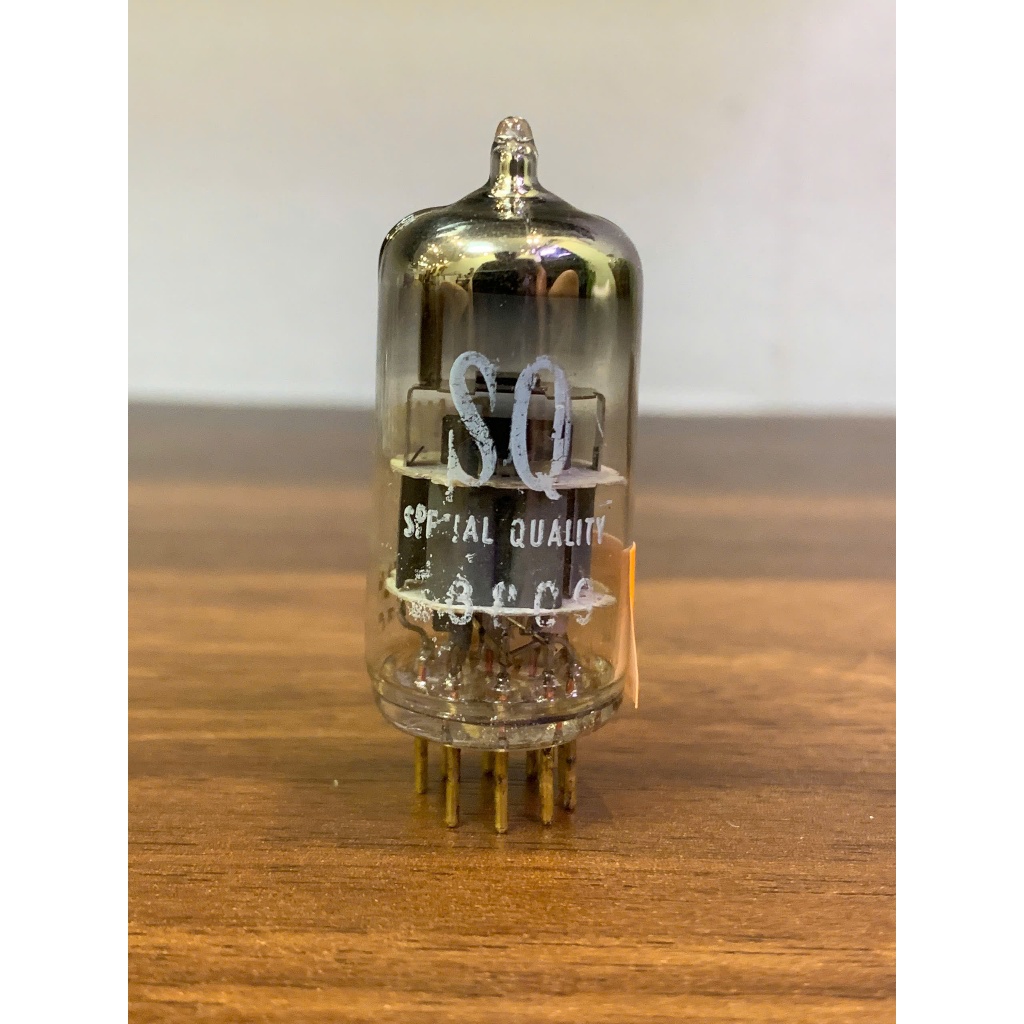 Bóng đèn điện tử, bóng Pre E88CC/ ECC88/ 6DJ8/ 6922  - Philips SQ Chân vàng - Made in Hà Lan- Test m