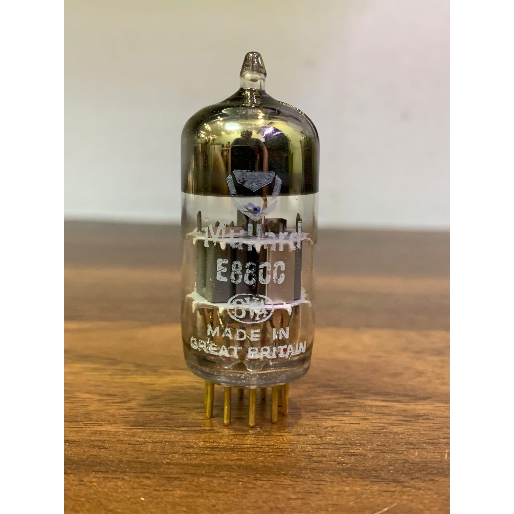 Bóng đèn điện tử E88CC/ ECC88/ 6DJ8/ 6922 - Mullard chân vàng - Made in England- Test min good trên 