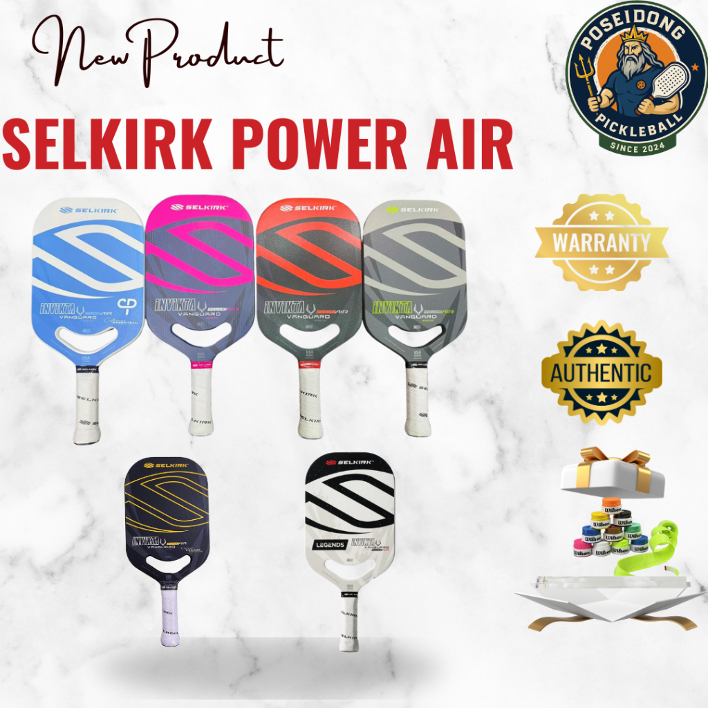 Vợt Pickleball SELKIRK Vanguard INVIKTA POWER AIR 13MM Chính Hãng