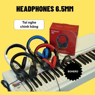 Tai nghe đàn piano điện, organ, guitar điện đuôi cắm 6.5mm thông dụng