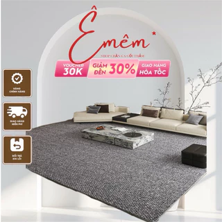 Thảm Dệt Basic màu trơn đơn giản dễ phối,trang trí phòng khách,nhà cửa