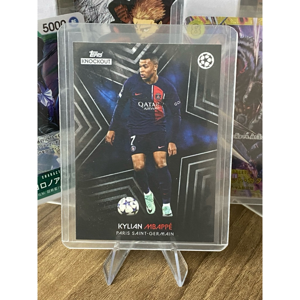 [HIẾM] Thẻ Cầu Thủ Kylian Mbappe Topps Knock Out 2024 PSG STAR PLAYER