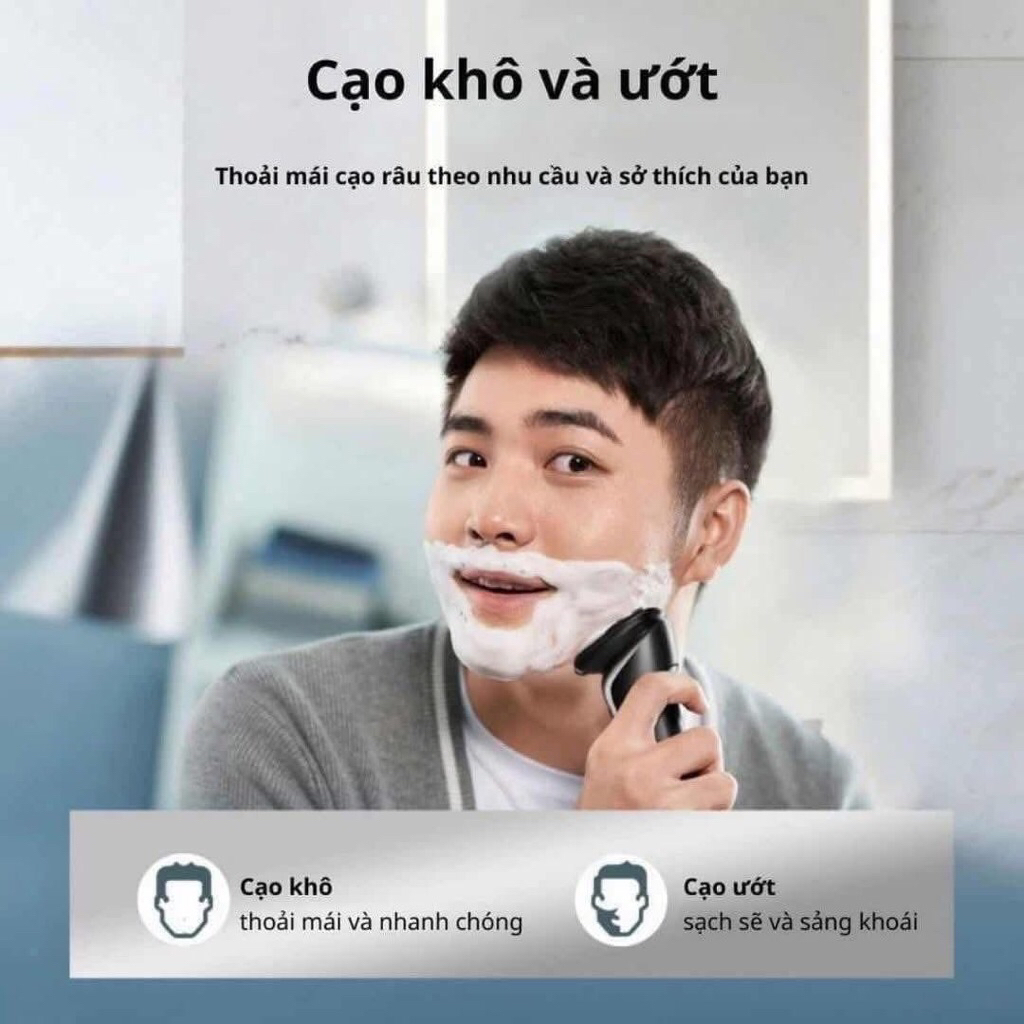 Máy Cạo Râu Khô & Ướt Philips S1301/02 – Mượt Mà, Êm Ái, Chuẩn Đức