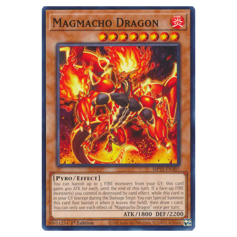 Magmacho Dragon - Common TCG UK - MP25-EN307