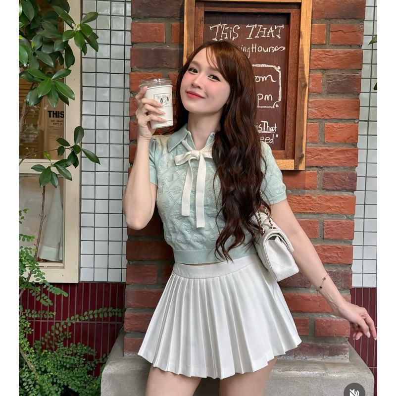 ÁO NƠ YURI YURI XANH MINT TÍ NGOAN | BigBuy360 - bigbuy360.vn