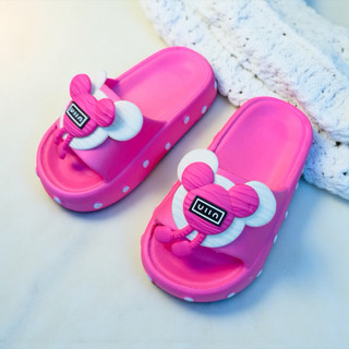  Dép bánh mì chấm bi cho gái hình thỏ baby melody siêu nhẹ màu siêu đẹp êm chân bé 