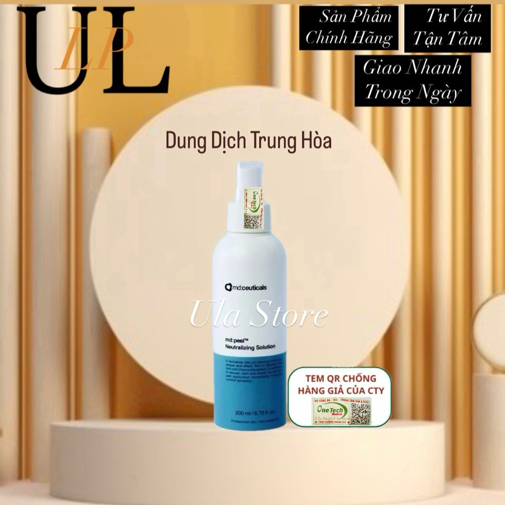 [Hàng Cty]  𝐌𝐝 𝐜𝐞𝐮𝐭𝐢𝐜𝐚𝐥𝐬 md:peel Neutralizing Solution-Trung Hòa
