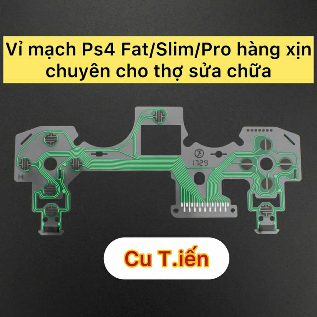 (Thanh Lý)vỉ mạch tay ps4 Cho thợ sửa ,Cần Analog,bọc cần analog,  cao su Ps4 Fat Slim Pro ,ốc, lò x