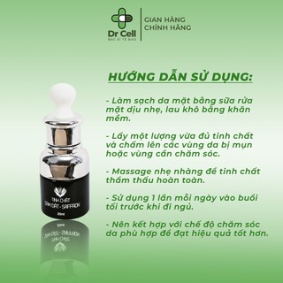 Dr Cell Tinh Chất Sâm Đất & Saffron 20ml - Serum Chăm Sóc Da Cao Cấp Giúp Làm Sáng Da