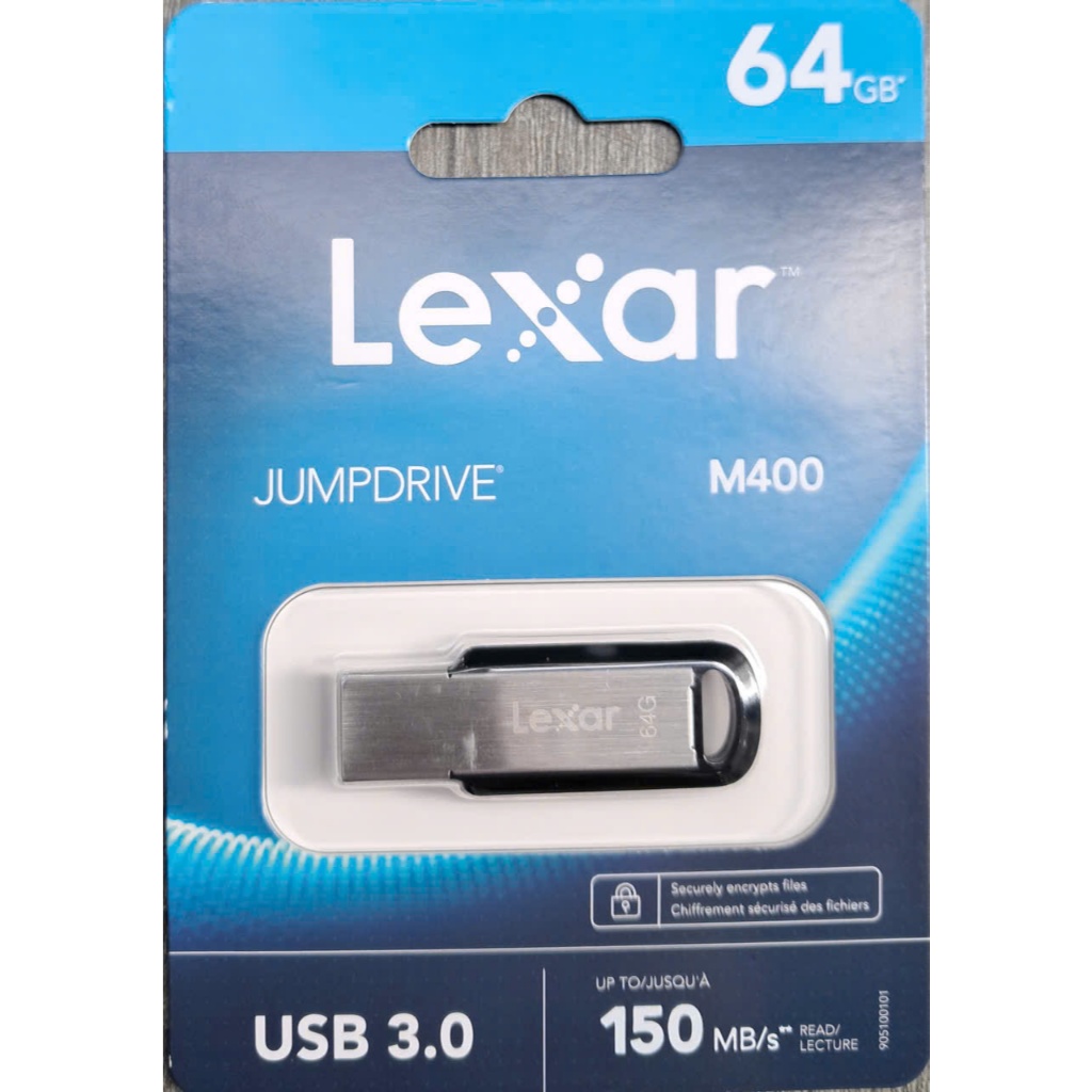 USB 64GB I 128GB I 256GB Lexar M400 Flash Drive 3.0, Tốc độ đọc 150MB/s, Nhỏ gọn, Xinh
