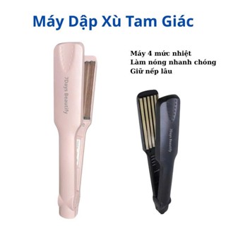 Máy dập xù - Máy Dập Xù Haircruler.store Làm Phồng Chân Tóc Cao Cấp 4 Mức Chỉnh Nhiệt