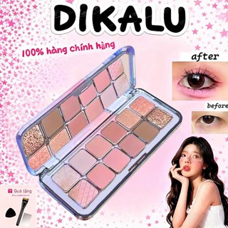  Khay phấn mắt DIKALU 12 màu,bảng phấn mắt 12 màu đồ makeup bảng mắt clio đồ trang điểm 