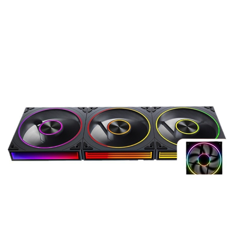 Leopard Transwarp V11 ARGB - Quạt tản nhiệt máy tính - Fan gương led vô cực full viền sync Main Hub