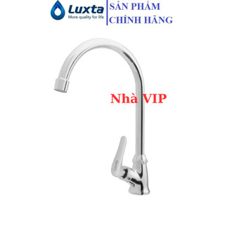 Vòi bếp lạnh Luxta L3105M, tay gạt, van lõi sứ Ceramic siêu bền, bảo hành chính hãng 2 năm