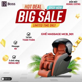 Ghế massage Boss MCB-901 - Đẳng Cấp Sang Trọng, Chăm Sóc Toàn Thân Hiện Đại