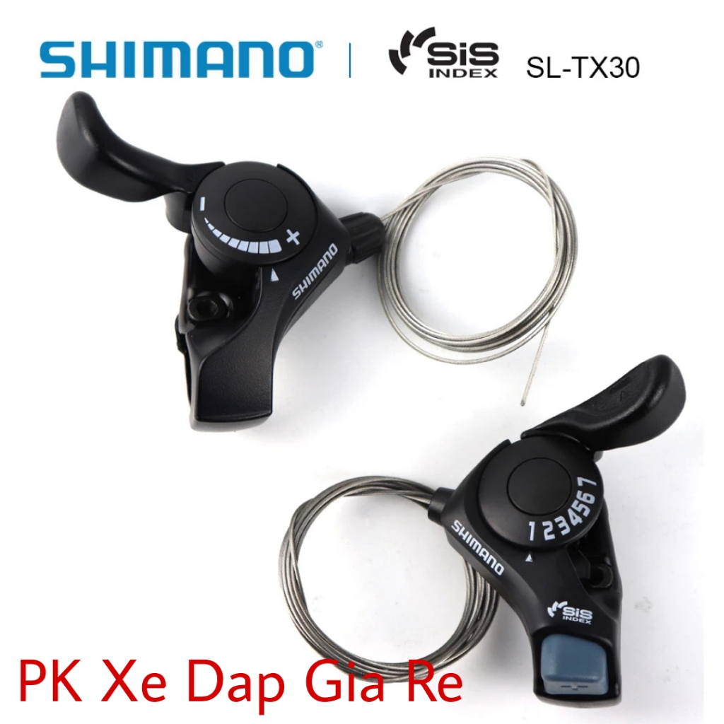 Tay đề, Cần gạt số Shimano SL-TX30, Tay đề gạt Shimano 2x7 - 3x7, Tay đề chuyển số xe đạp thể thao