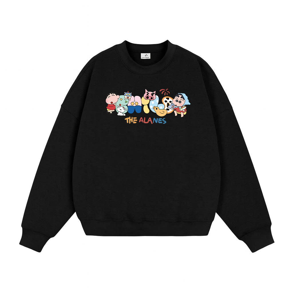 Áo Sweater Local Brand The Xide in hình SHIN ALLANES nỉ bông form rộng oversize unisex