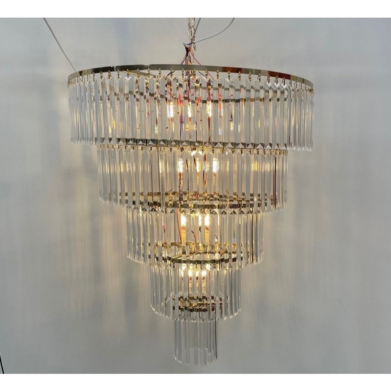 💡 Đèn Chùm Gấp Gọn 5-4-3 Tầng Sang Trọng Bền Bỉ Tiện Lợi Cho Tiệc Sự Kiện, Nhà Hàng, Khách Sạn