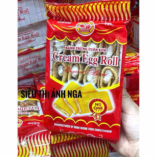  Combo 6 -12 Bánh Trứng Cuộn Kem Minh Hương 150g 