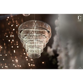 💡 Đèn Chùm Gấp Gọn 5-4-3 Tầng Sang Trọng Bền Bỉ Tiện Lợi Cho Tiệc Sự Kiện, Nhà Hàng, Khách Sạn