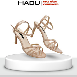  Giày Sandal Quai Rọ Cao Gót 8P OLIVIA HADU MM977 Da PU Cao Cấp Đế Cao Su TPR Chống Trượt BH 12T 