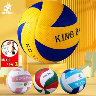 Bóng Chuyền Da Chính Hãng King Ball Chơi Sân Bê Tông Ngoài Trời Nam Nữ Trẻ Em Học Sinh Viên