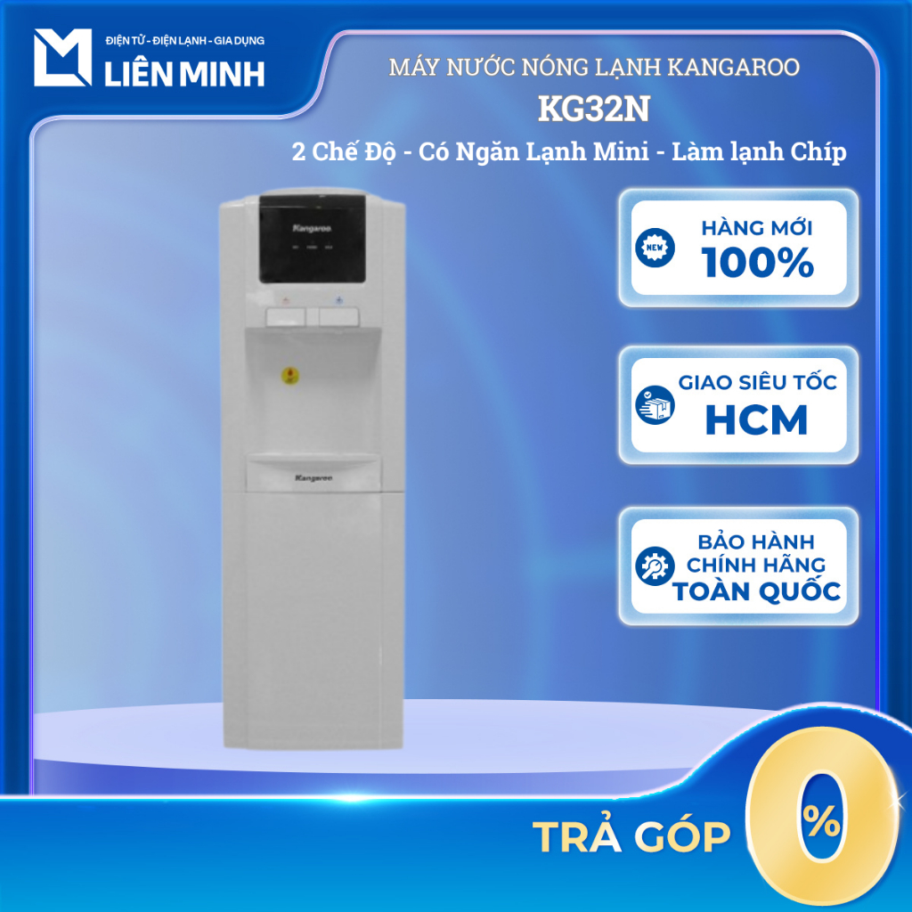 KG32N - Máy Nước Nóng Lạnh KANGAROO - 2 Vòi Nóng Lạnh - [SHIP- 0Đ HCM]