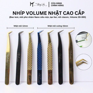  Nhíp nối mi Volume Nhật BAO TEST tạo fan volume 20D-30D nhíp gắp mi giả Dụng cụ nối mi Thúy Hà 