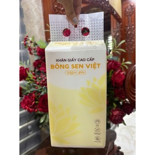  Thùng 10 Bịch Giấy Treo Bông Sen Việt Giấy Rút Đa Năng 