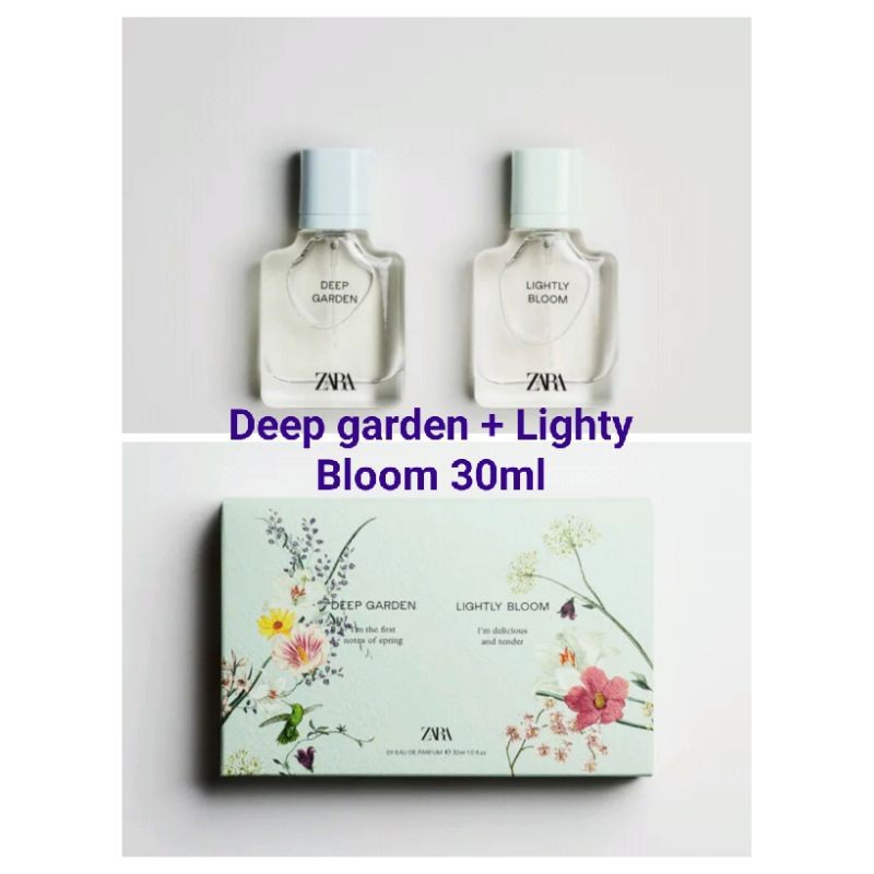 20ml 30ml ZARA DEEP GARDEN & LIGHTLY BLOOM - Nước hoa nữ
