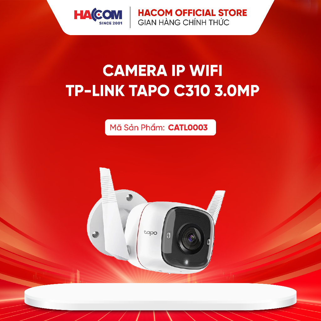 Camera IP Wifi TP-Link Tapo C310 3.0MP HACOM PC