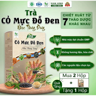  Trà cỏ mực đỗ đen nhục thung dung trà thảo mộc thanh nhiệt cơ thể 